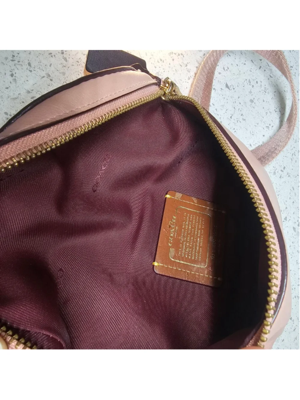 Coach pre owned